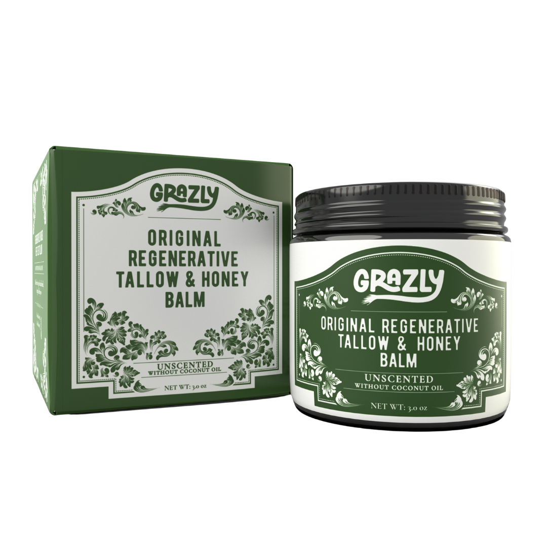 Original Tallow & Manuka Honey Balm – Heavy Repair Moisturizer for Dry Skin
