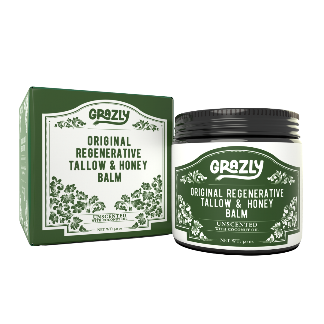 Original Tallow & Manuka Honey Balm – Heavy Repair Moisturizer for Dry Skin