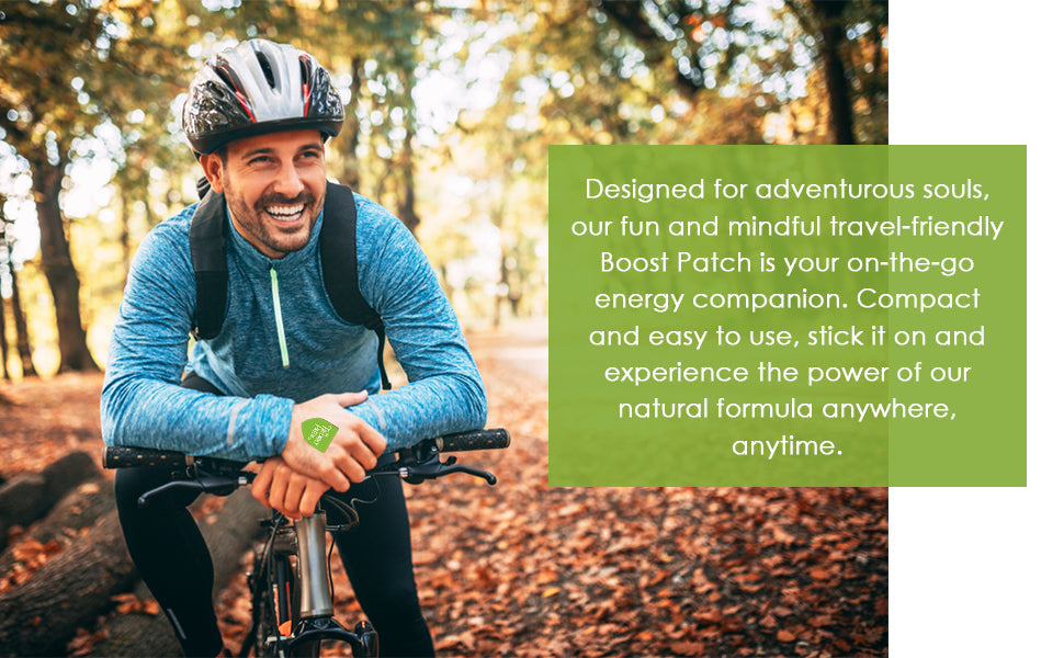 Boost Energy Patches: B12, Guarana & Yerba Mate - 8 pack