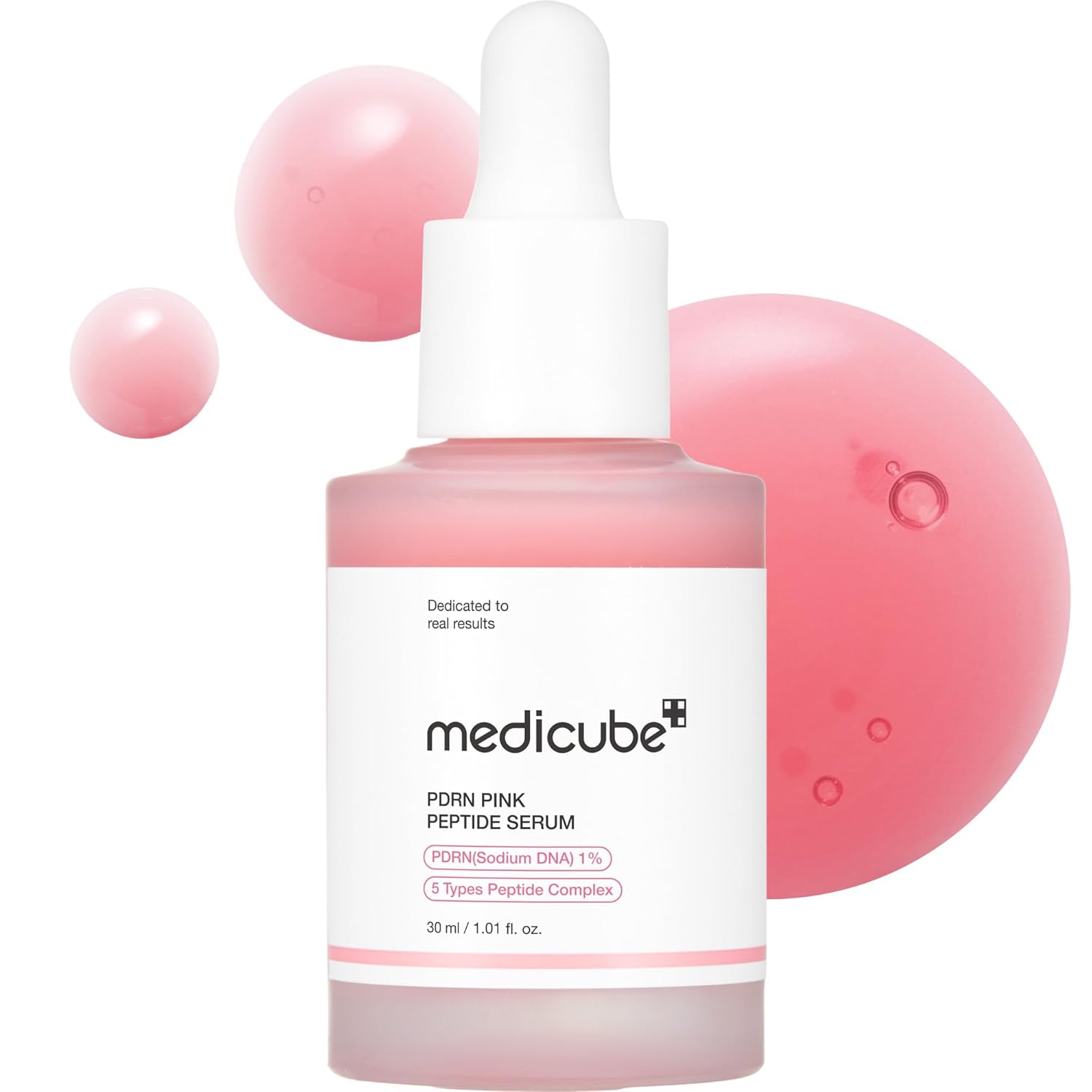 Medicube PDRN Pink Peptide Serum – 10,000 ppm Salmon DNA Ampoule