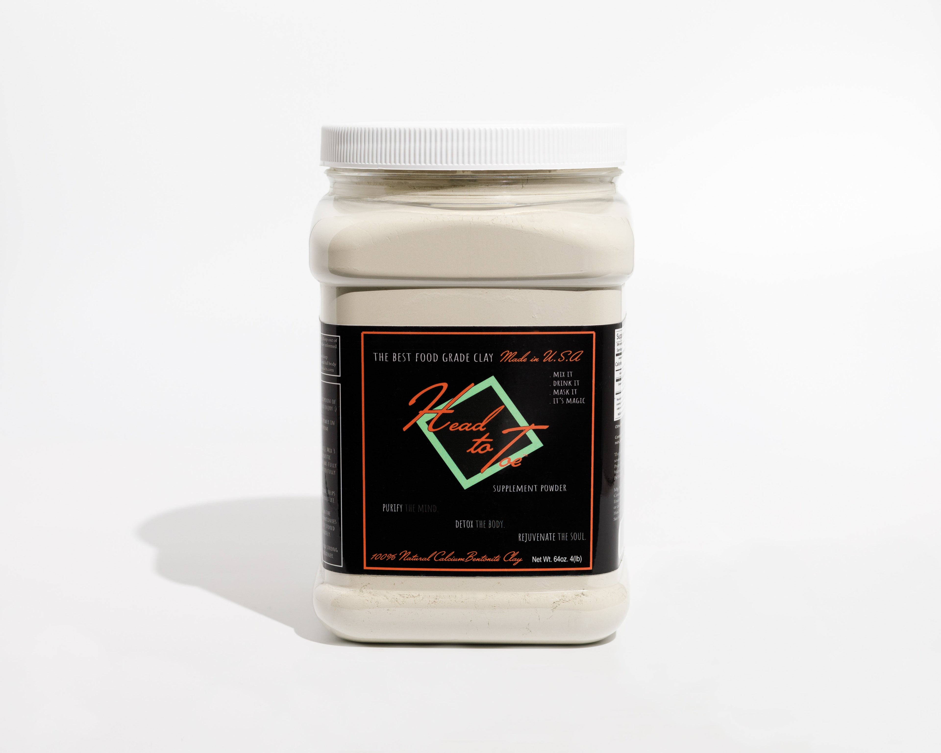 Premium Calcium Bentonite Clay - Ultra-Fine Grade, Lab Tested Purity