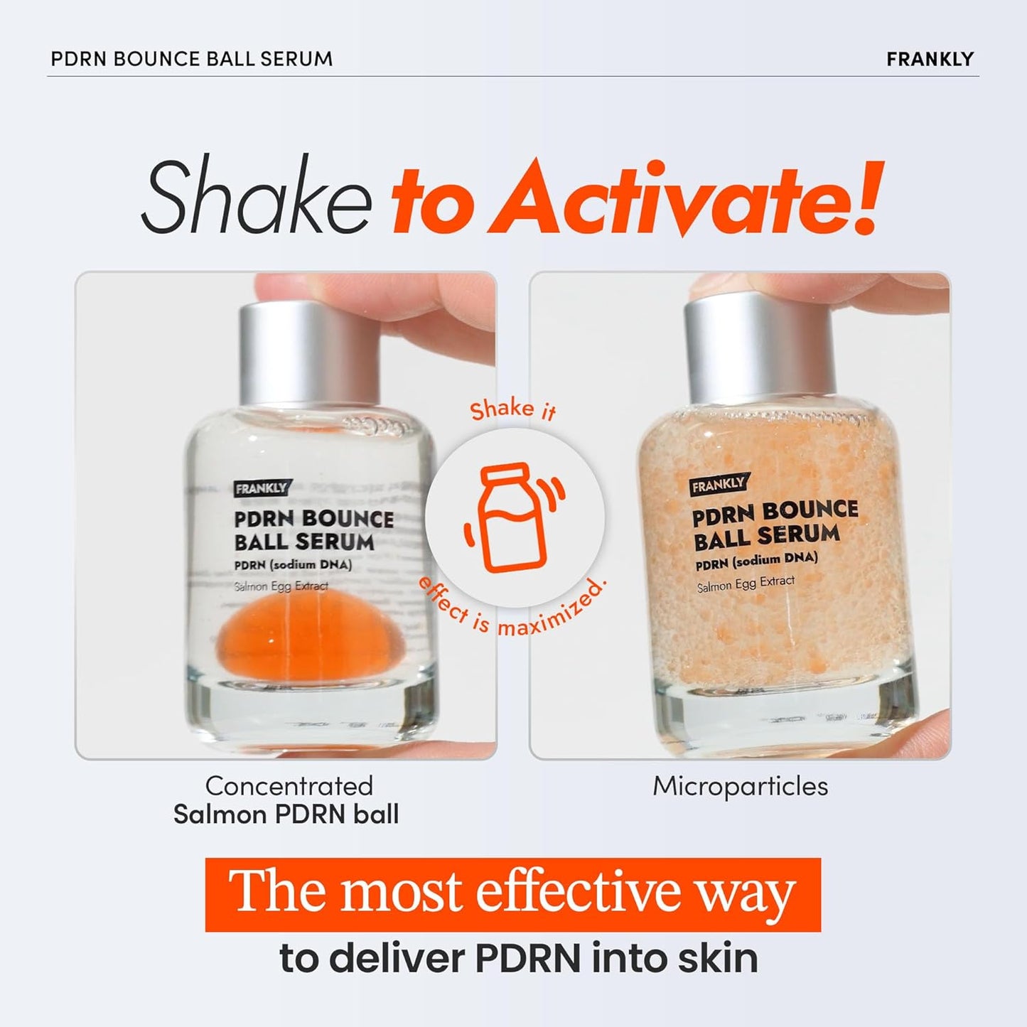 Frankly PDRN Bounce Ball Serum – Salmon DNA Cell Renewal Serum