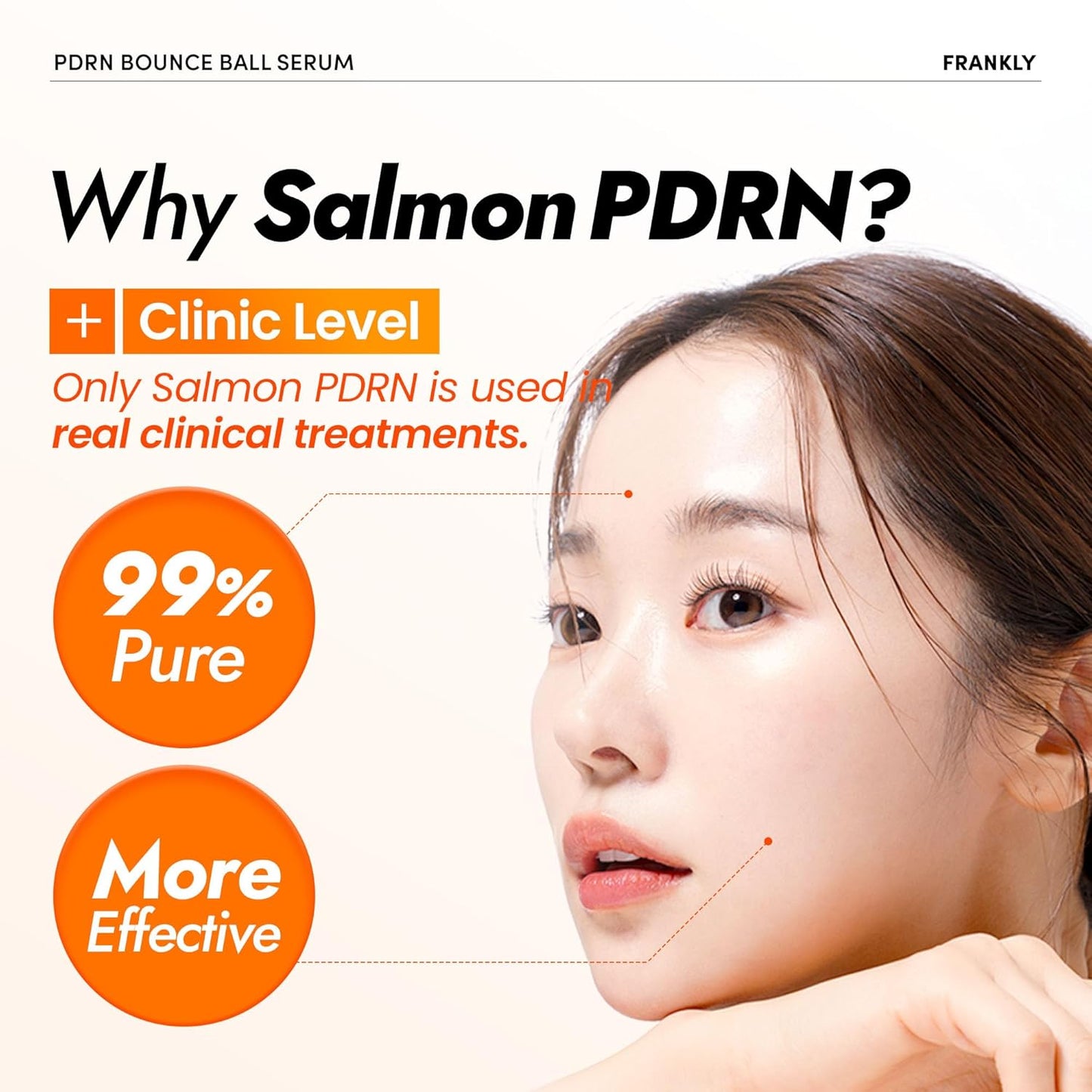 Frankly PDRN Bounce Ball Serum – Salmon DNA Cell Renewal Serum