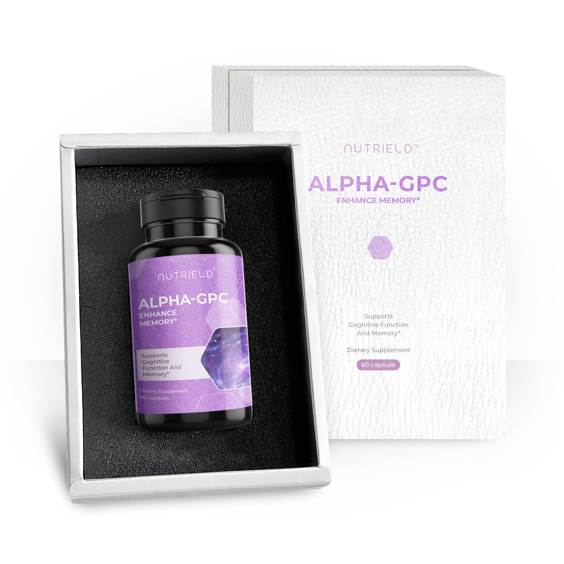 nuTRIELD Alpha-GPC — Premium Cognitive Formula with Phosphatidylserine & β-NMN