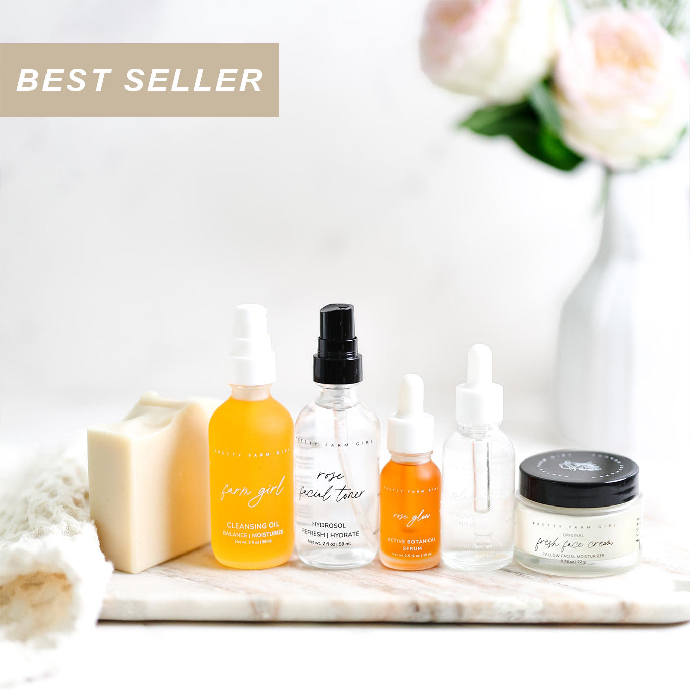 Anti-Aging Skincare Routine Essentials Kit – Firm, Lift & Renew