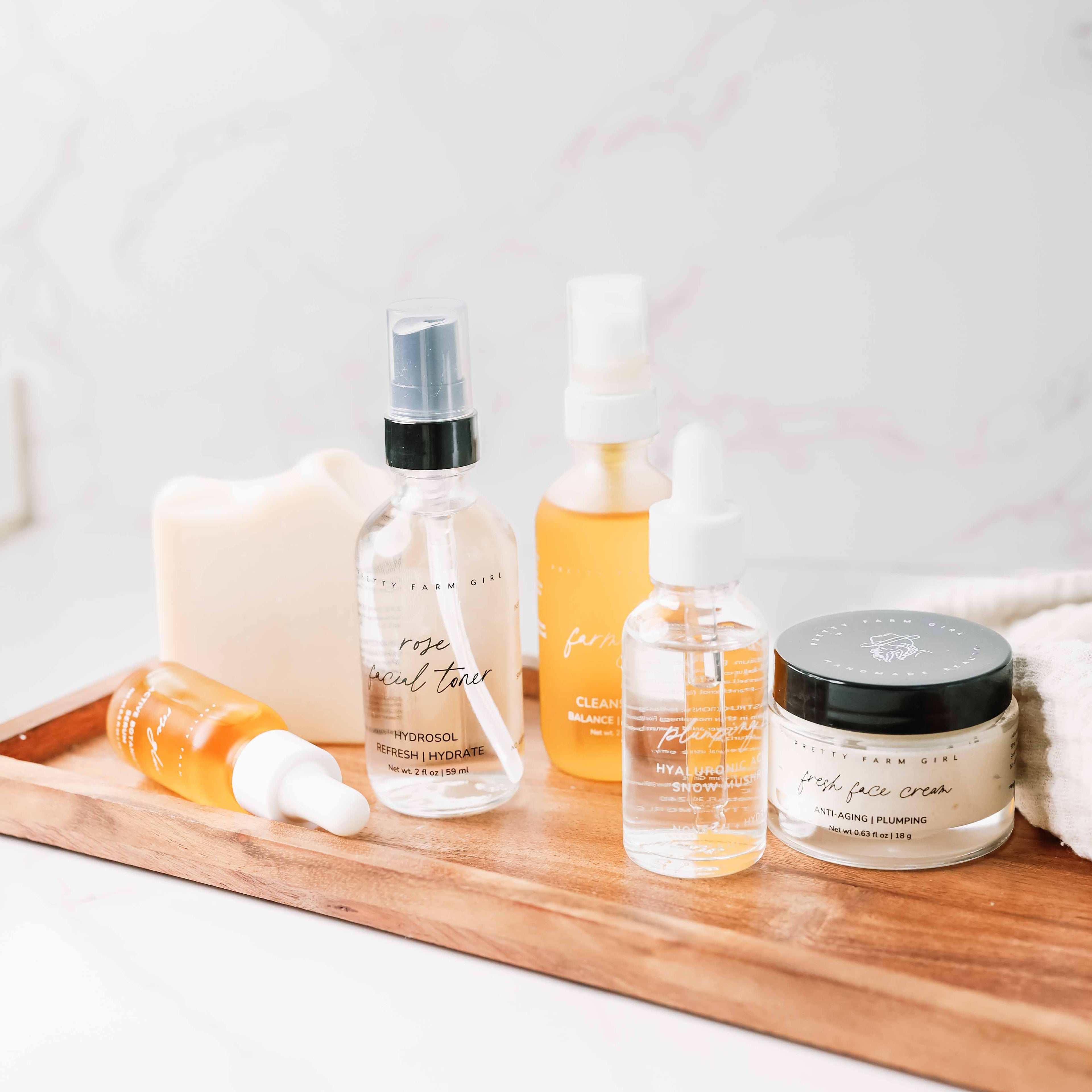 Anti-Aging Skincare Routine Essentials Kit – Firm, Lift & Renew