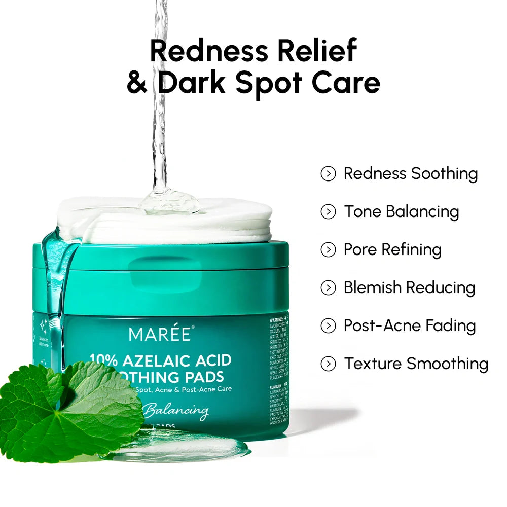 Azelaic Acid Soothing & Brightening Toner Pads