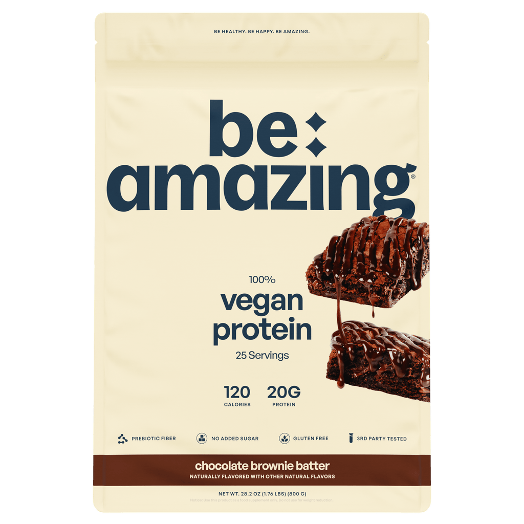 Be Amazing Vegan Protein — Micronutrient-Rich Plant Protein with Digestive Enzymes