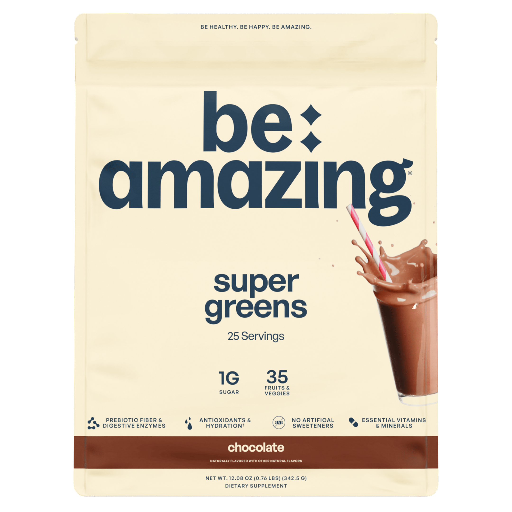 Be Amazing Super Greens — Daily Greens Powder with Superfoods
