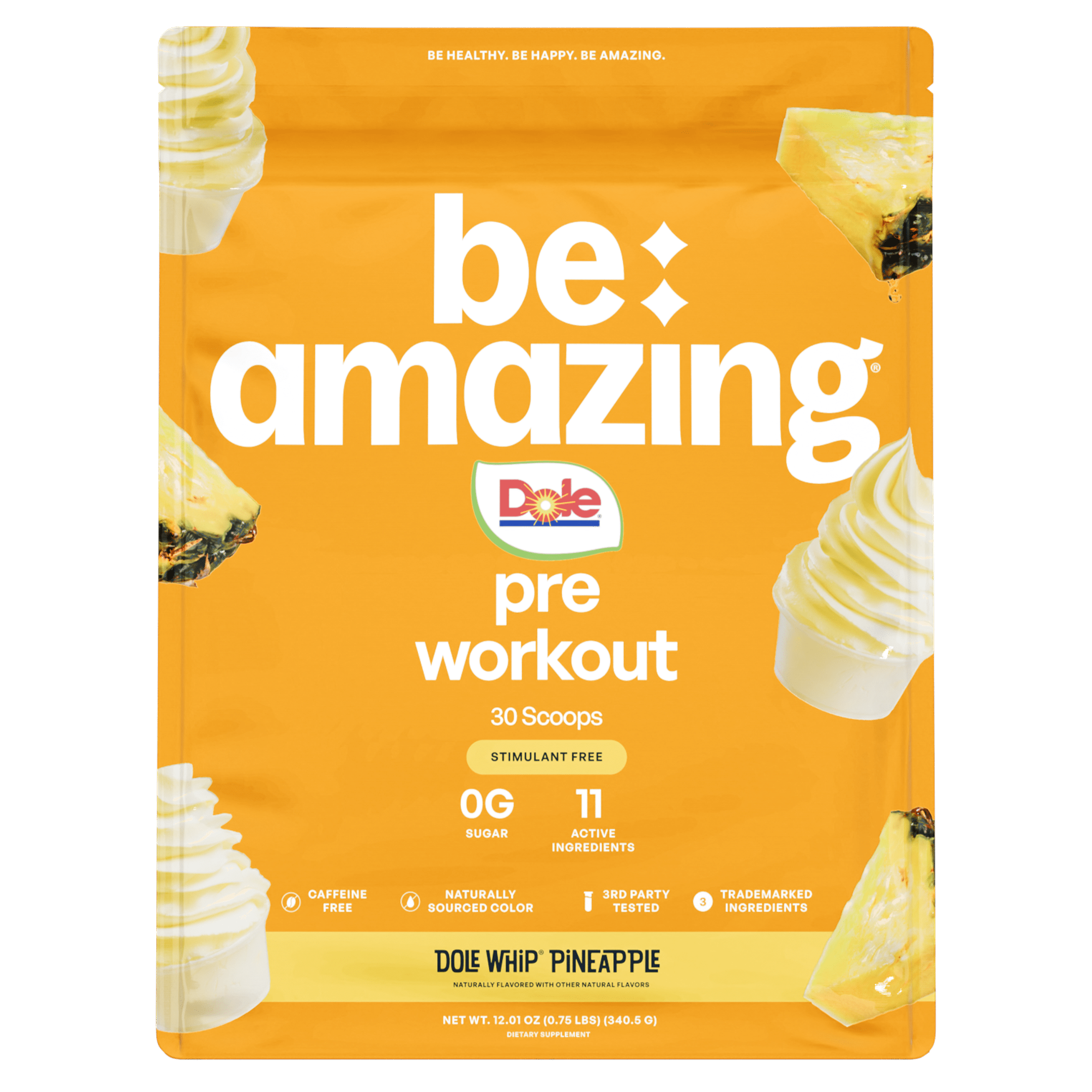 Be Amazing Pre Workout — Energy, Focus & Performance Formula