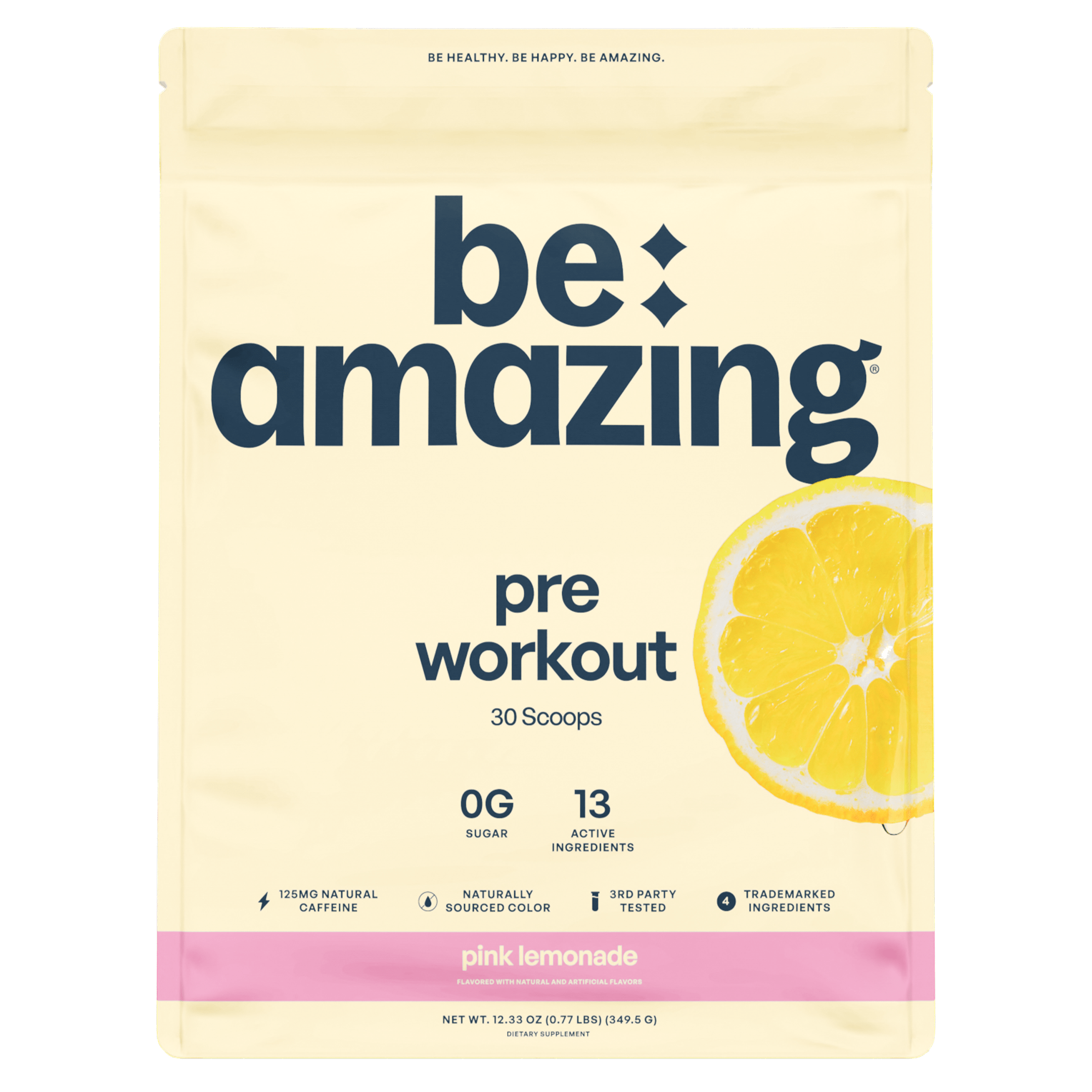 Be Amazing Pre Workout — Energy, Focus & Performance Formula