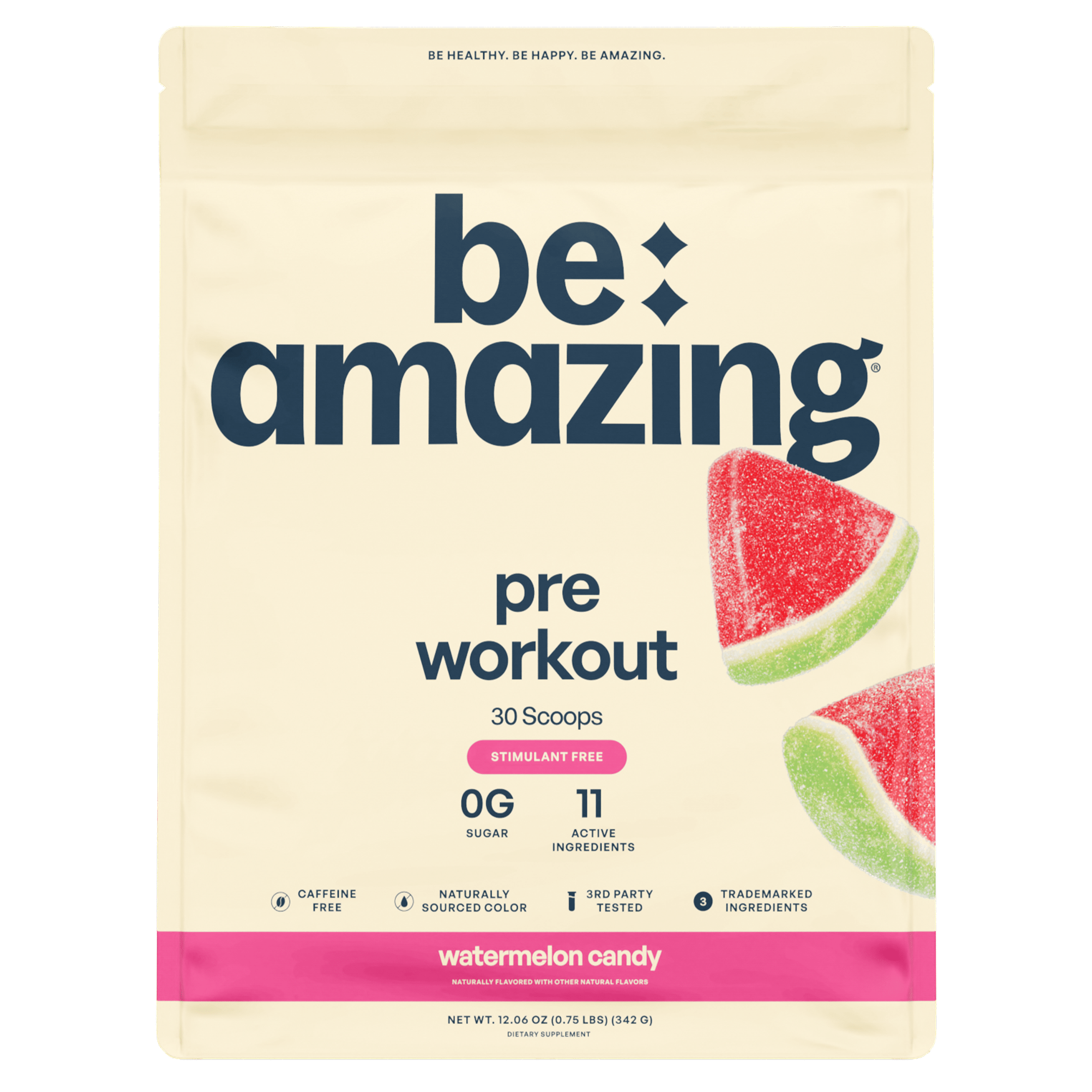 Be Amazing Pre Workout — Energy, Focus & Performance Formula