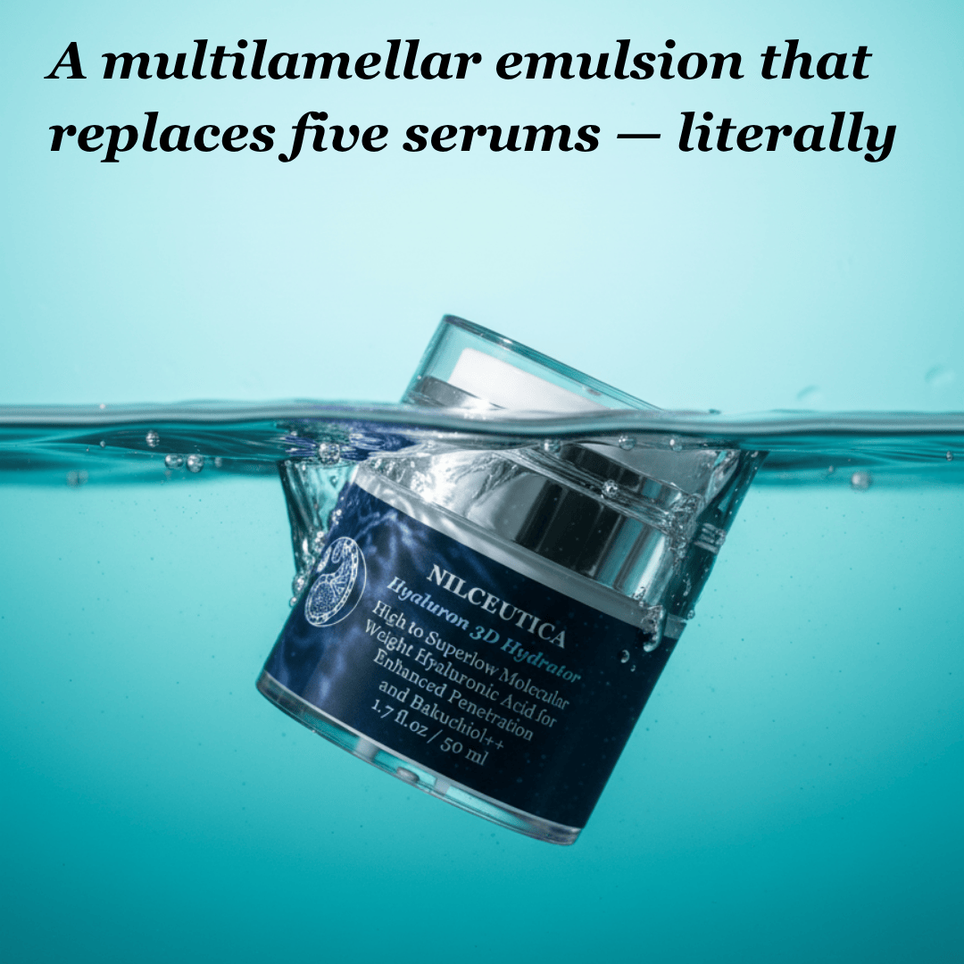Hyaluron 3D Hydrator Multi Lamellar Face & Neck Cream-Serum
