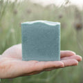 Blue Beauty Cream Facial Bar – Blue Tansy Tallow & Goat Milk Cleansing Bar