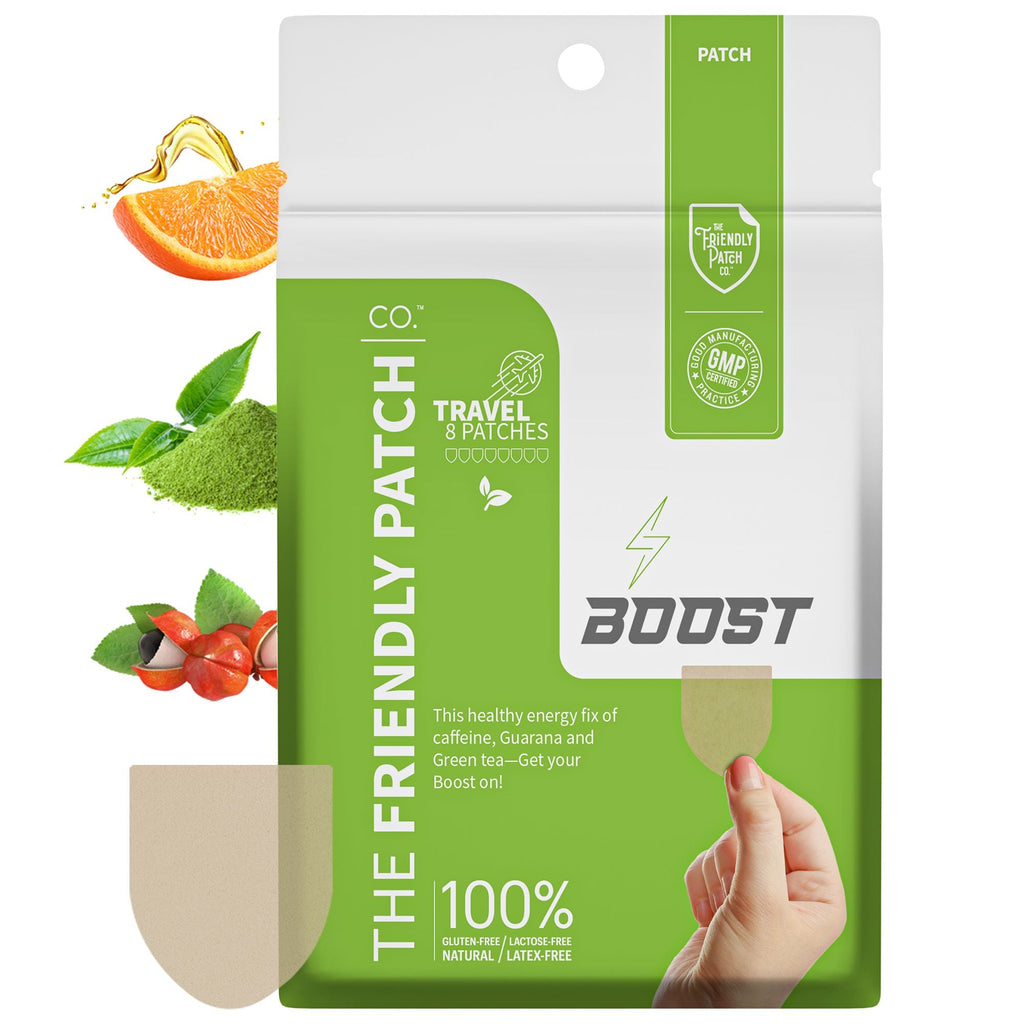 Boost Energy Patches: B12, Guarana & Yerba Mate - 8 pack