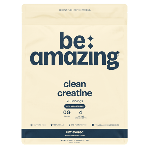 Be Amazing Clean Creatine — Pure Creatine Monohydrate for Strength & Recovery