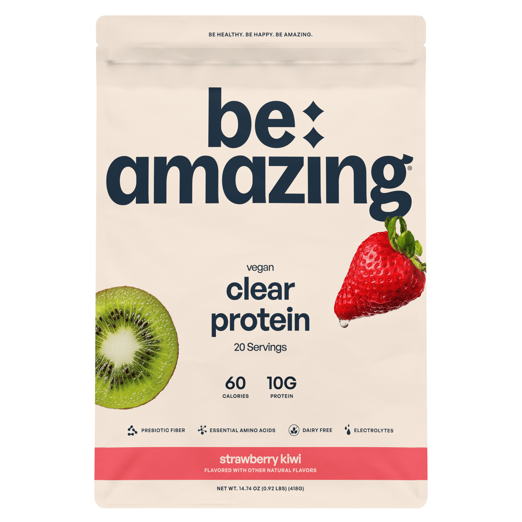 Be Amazing Clear Vegan Protein — Refreshing Plant-Based Protein