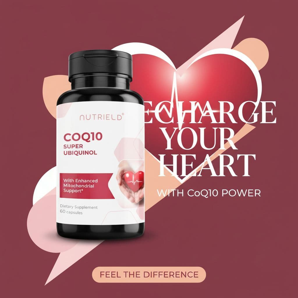 nuTRIELD CoQ10 Botanical Blend — Coenzyme Q10 with Hawthorn & β-NMN