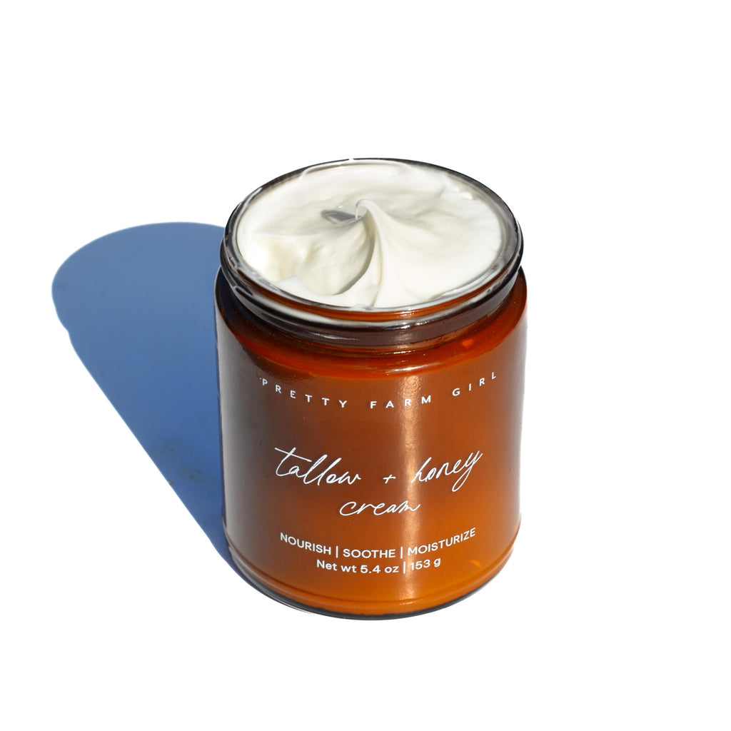 Fragrance-Free Tallow + Honey Cream – Sensitive Skin