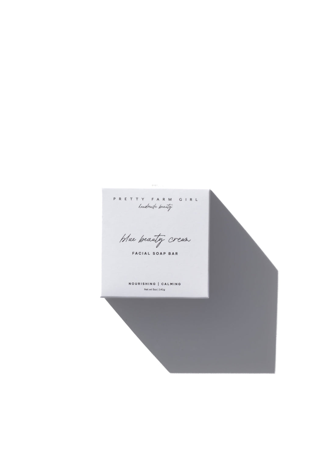 Blue Beauty Cream Facial Bar – Blue Tansy Tallow & Goat Milk Cleansing Bar