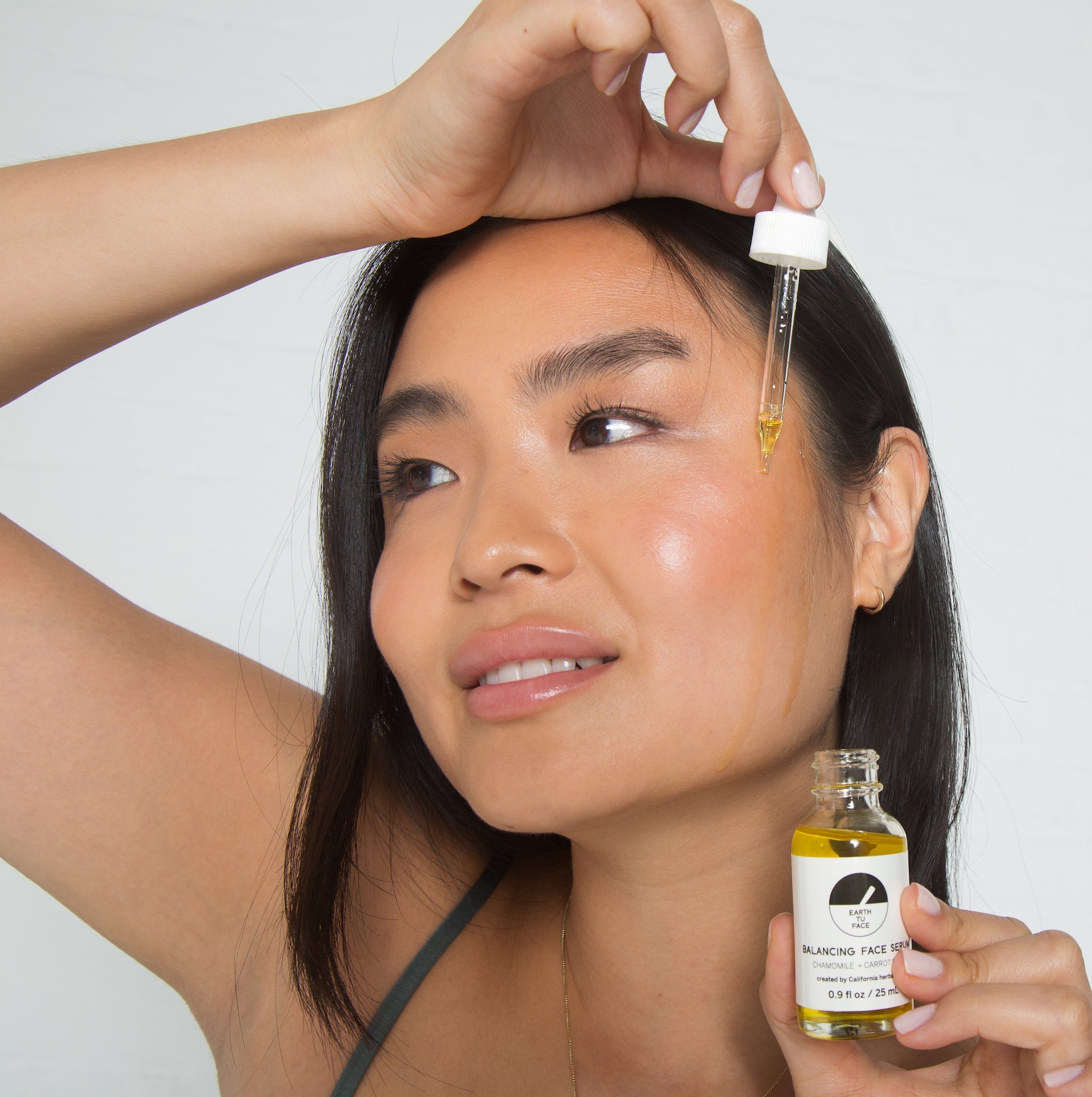 Blue Chamomile & Carrot Seed Face Serum Oil – Organic Botanical Blend