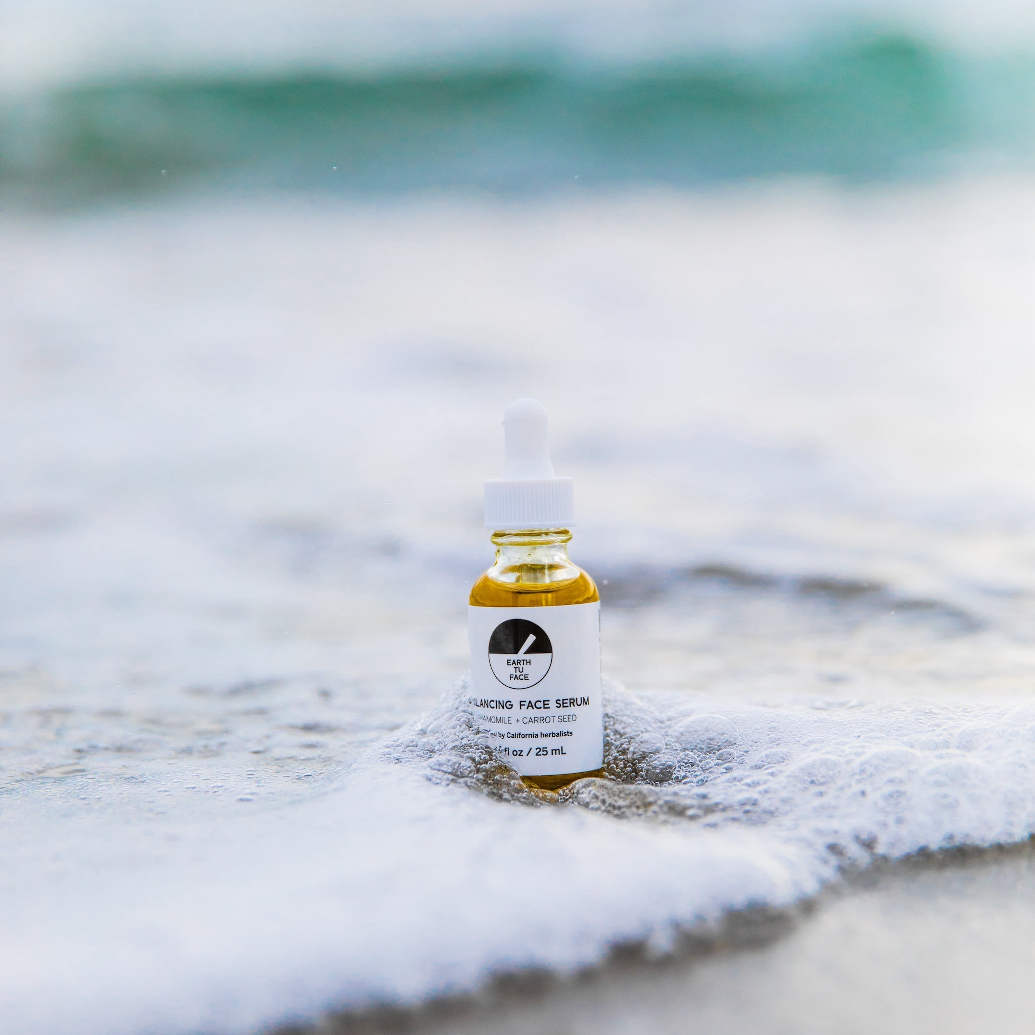 Blue Chamomile & Carrot Seed Face Serum Oil – Organic Botanical Blend