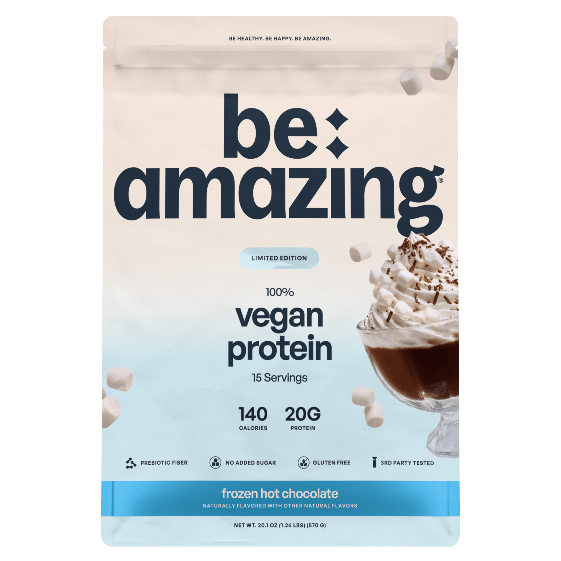 Be Amazing Vegan Protein — Micronutrient-Rich Plant Protein with Digestive Enzymes