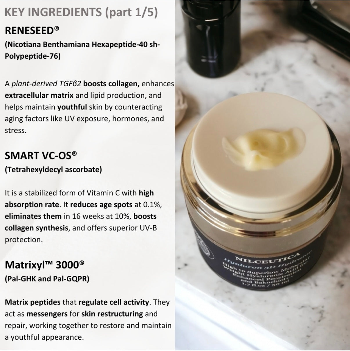 Hyaluron 3D Hydrator Multi Lamellar Face & Neck Cream-Serum