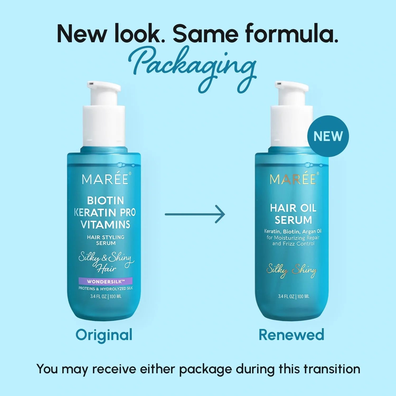 Keratin Oil Serum – Frizz Control & Repair for Dry & Damaged Hair
