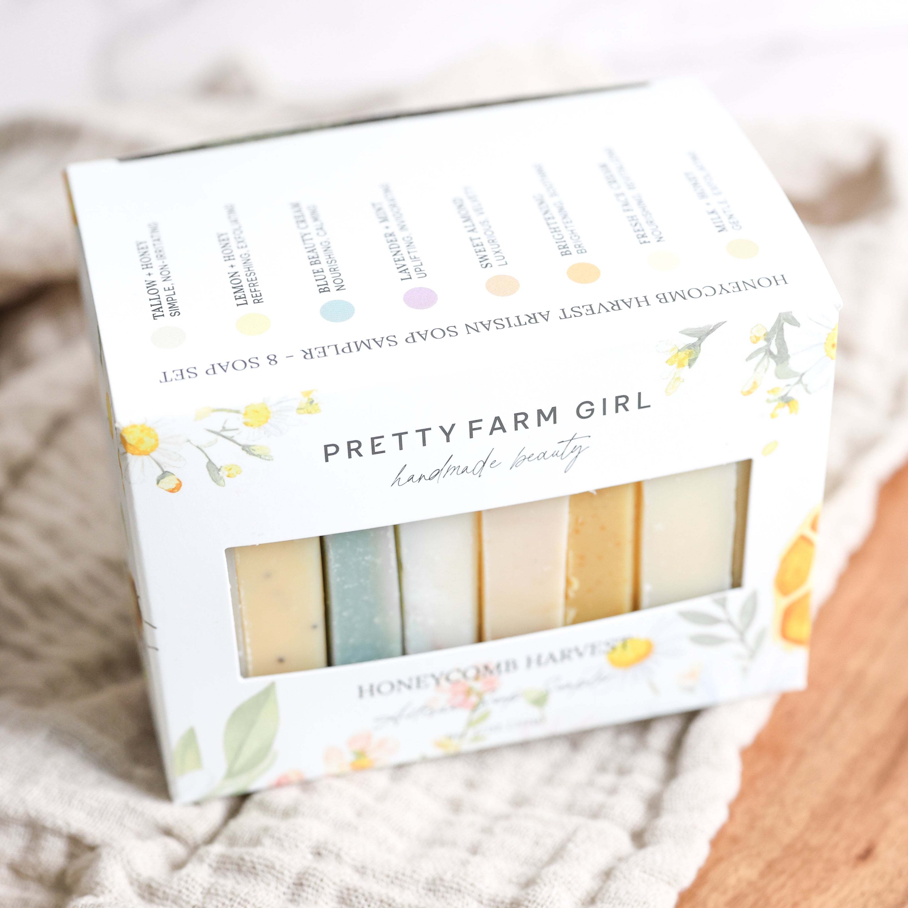 Honeycomb Harvest Goat Milk & Tallow Soap Sampler