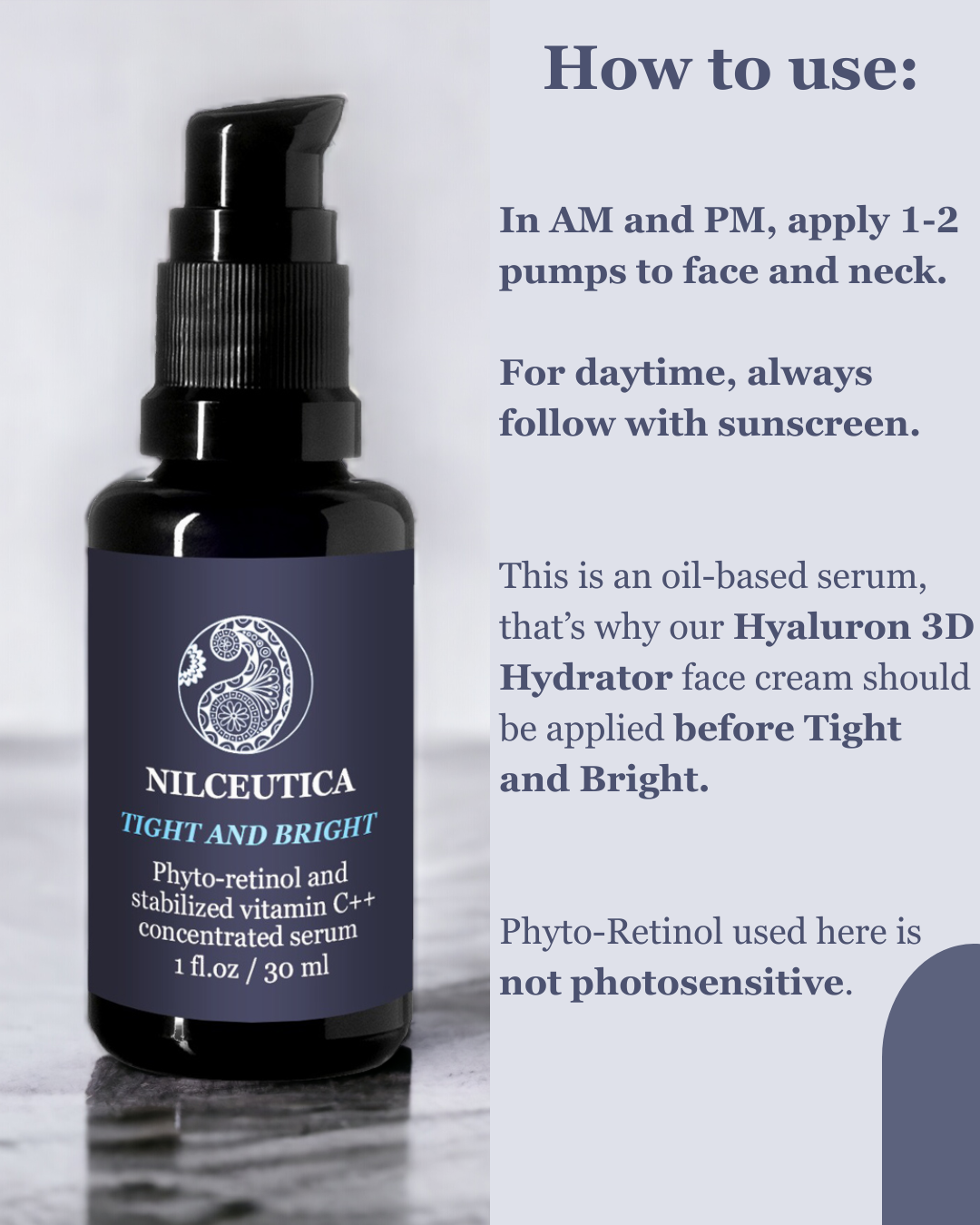 TIGHT AND BRIGHT Advanced Phyto-Retinol & Vitamin C Serum