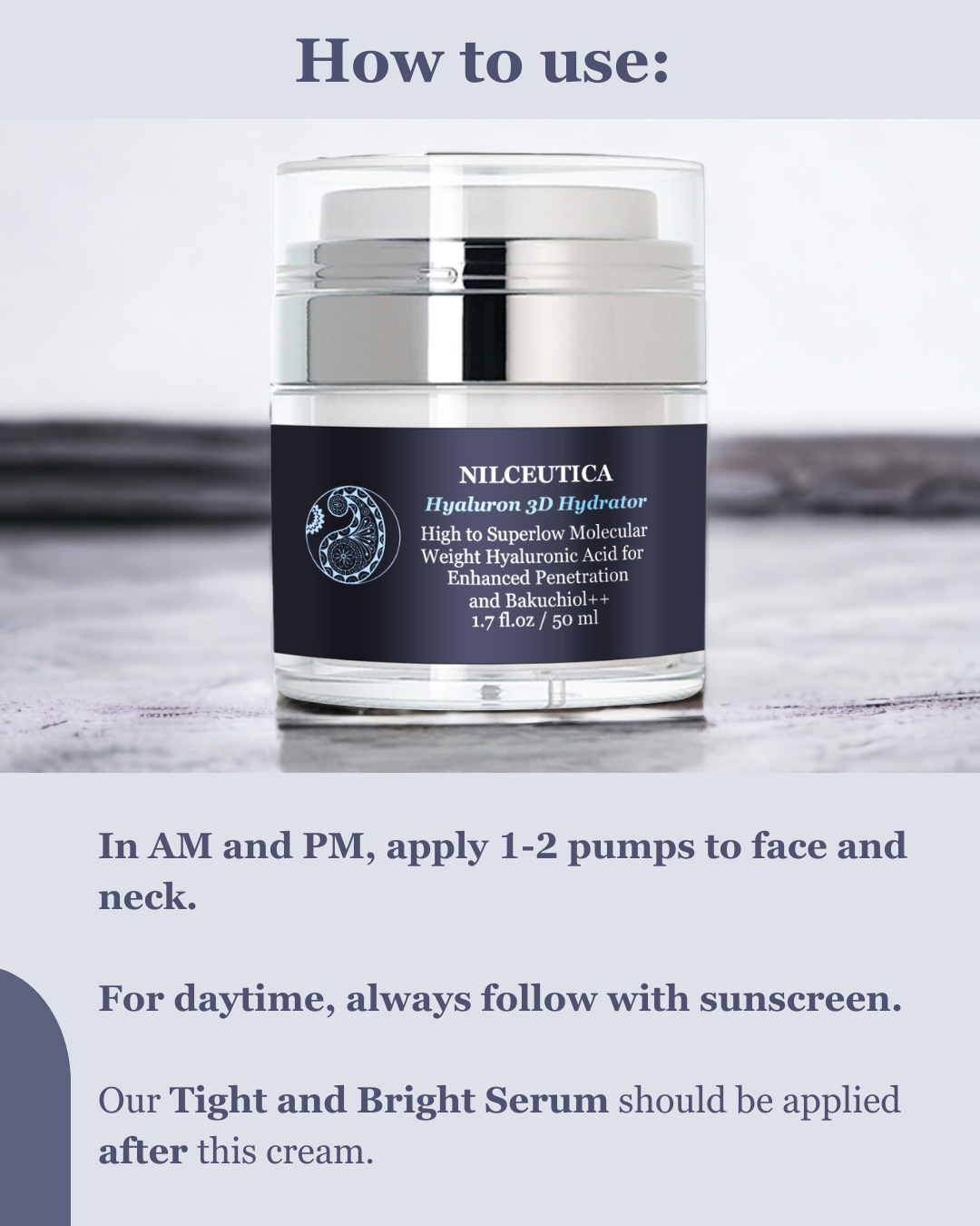 Hyaluron 3D Hydrator Multi Lamellar Face & Neck Cream-Serum