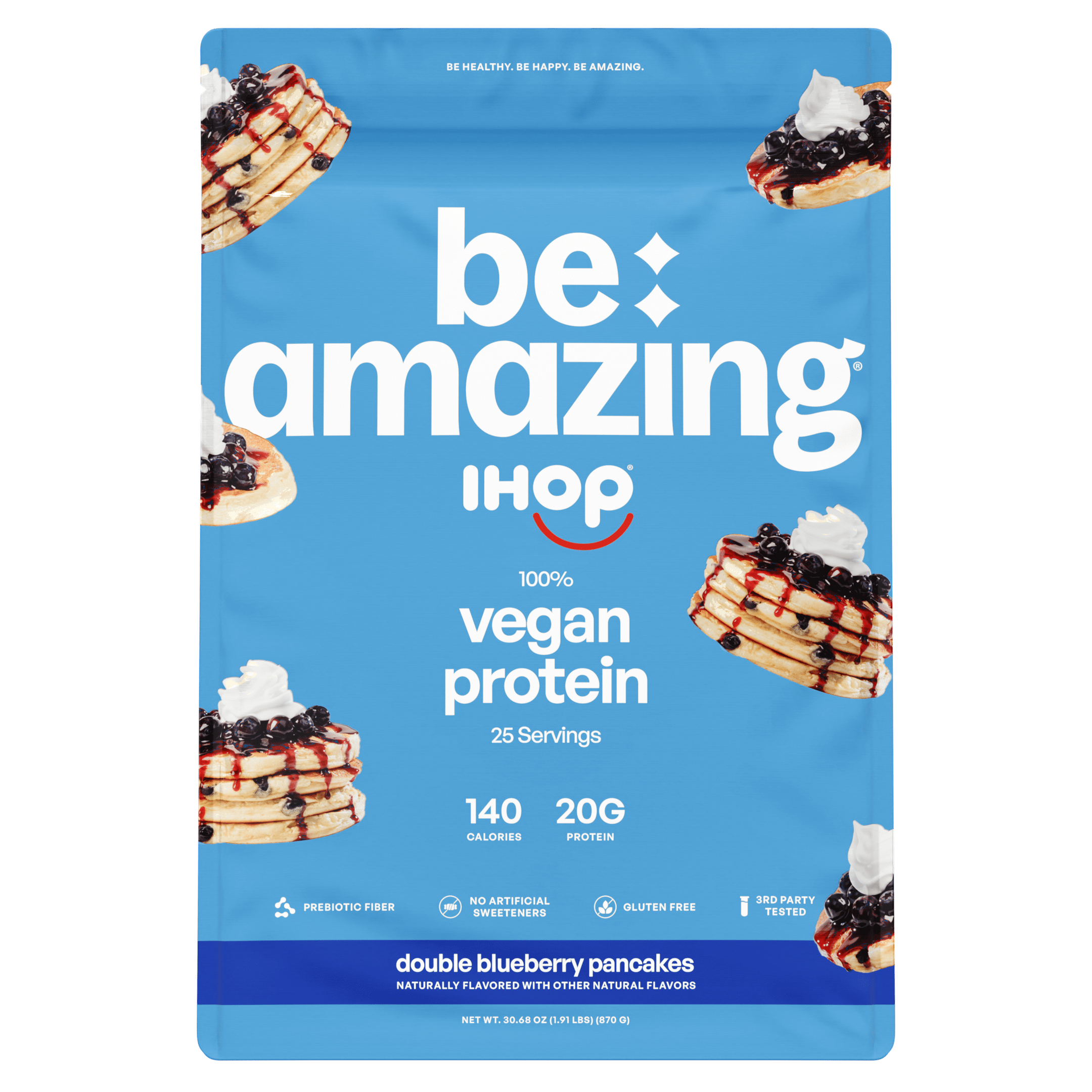 Be Amazing Vegan Protein — Micronutrient-Rich Plant Protein with Digestive Enzymes