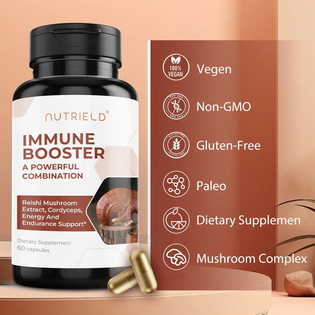 nuTRIELD IMMUNE — Botanical Complex with Medicinal Mushrooms, Adaptogens & β-NMN