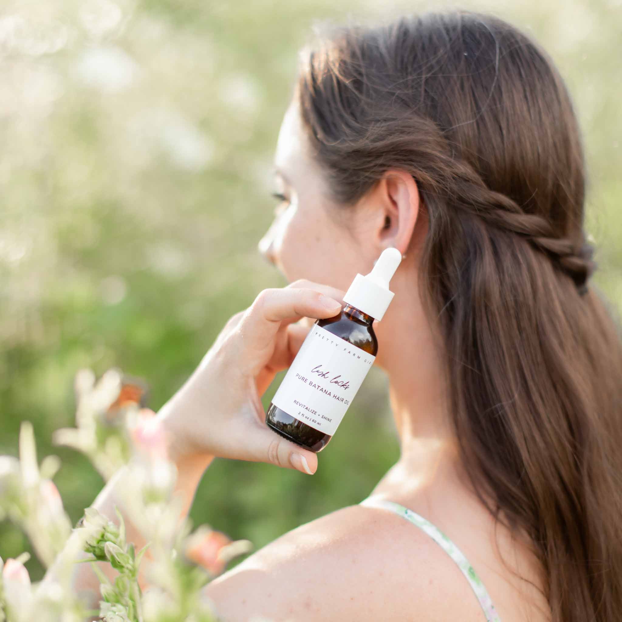 Lush Locks – 100% Pure Batana Hair Oil for All Hair Types
