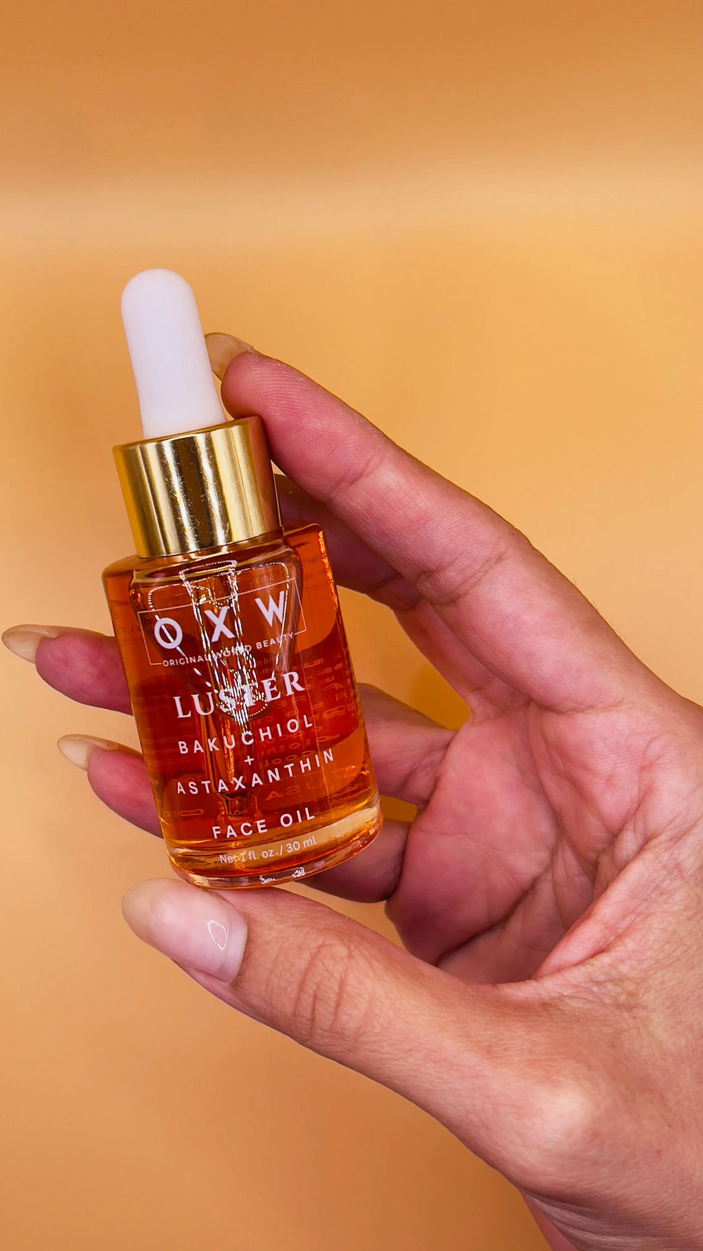 Luster Bakuchiol + Astaxanthin Face Oil — Retinol Alternative