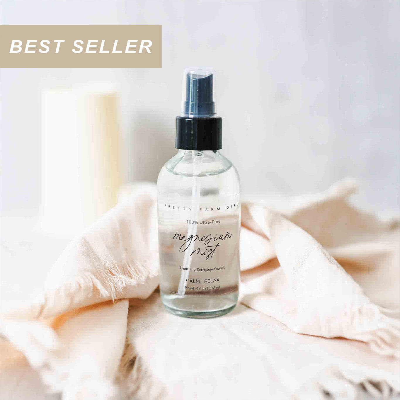 Magnesium Mist Body Spray – Transdermal Magnesium Chloride Spray