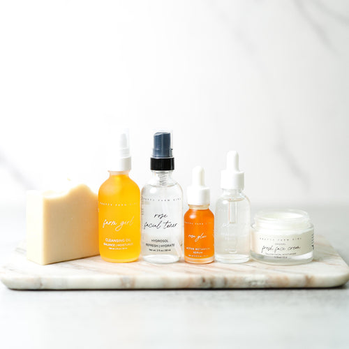Anti-Aging Skincare Routine Essentials Kit – Firm, Lift & Renew