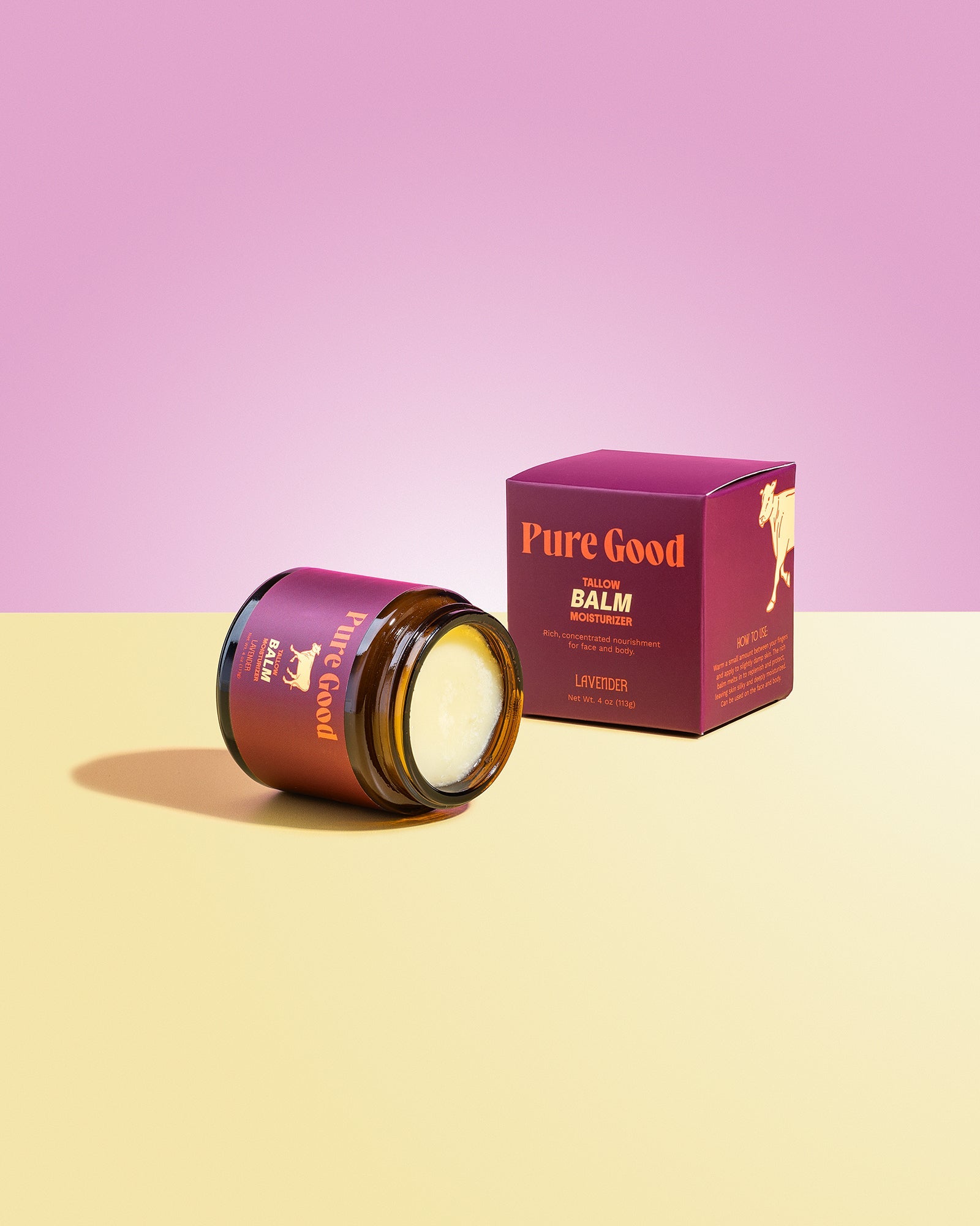 Lavender Whipped Tallow Balm – Calming & Restoring