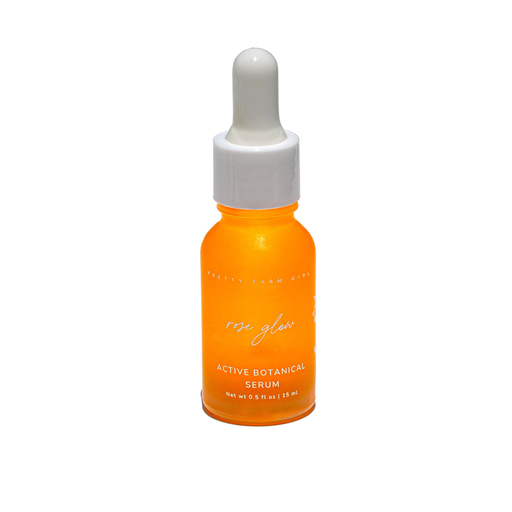 Rose Glow Anti-Aging Face Serum – 100% Organic Botanical Oil Blend