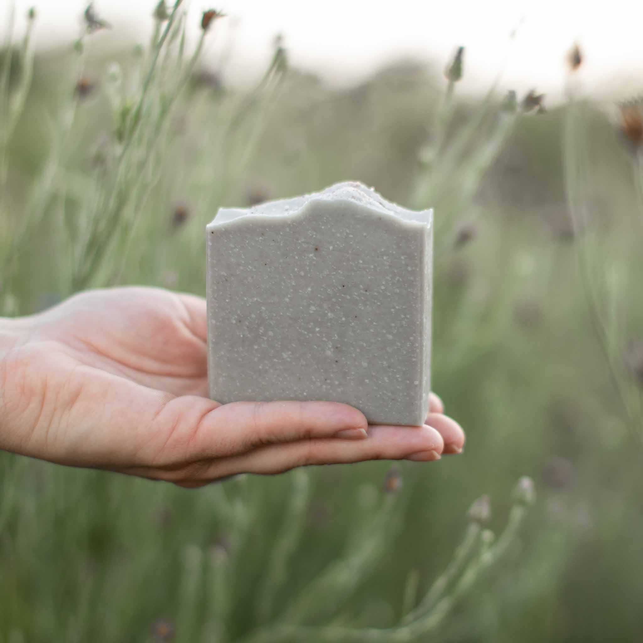 Salt + Sea Bar – Handmade Tallow & Goat Milk Soap with Eucalyptus & Peppermint