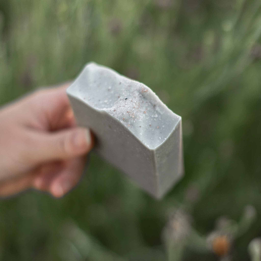 Salt + Sea Bar – Handmade Tallow & Goat Milk Soap with Eucalyptus & Peppermint