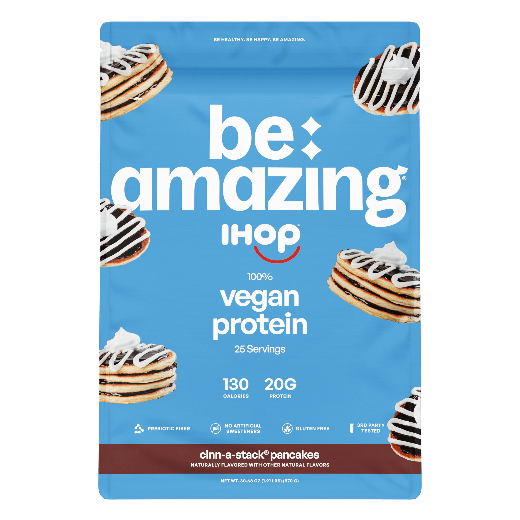 Be Amazing Vegan Protein — Micronutrient-Rich Plant Protein with Digestive Enzymes