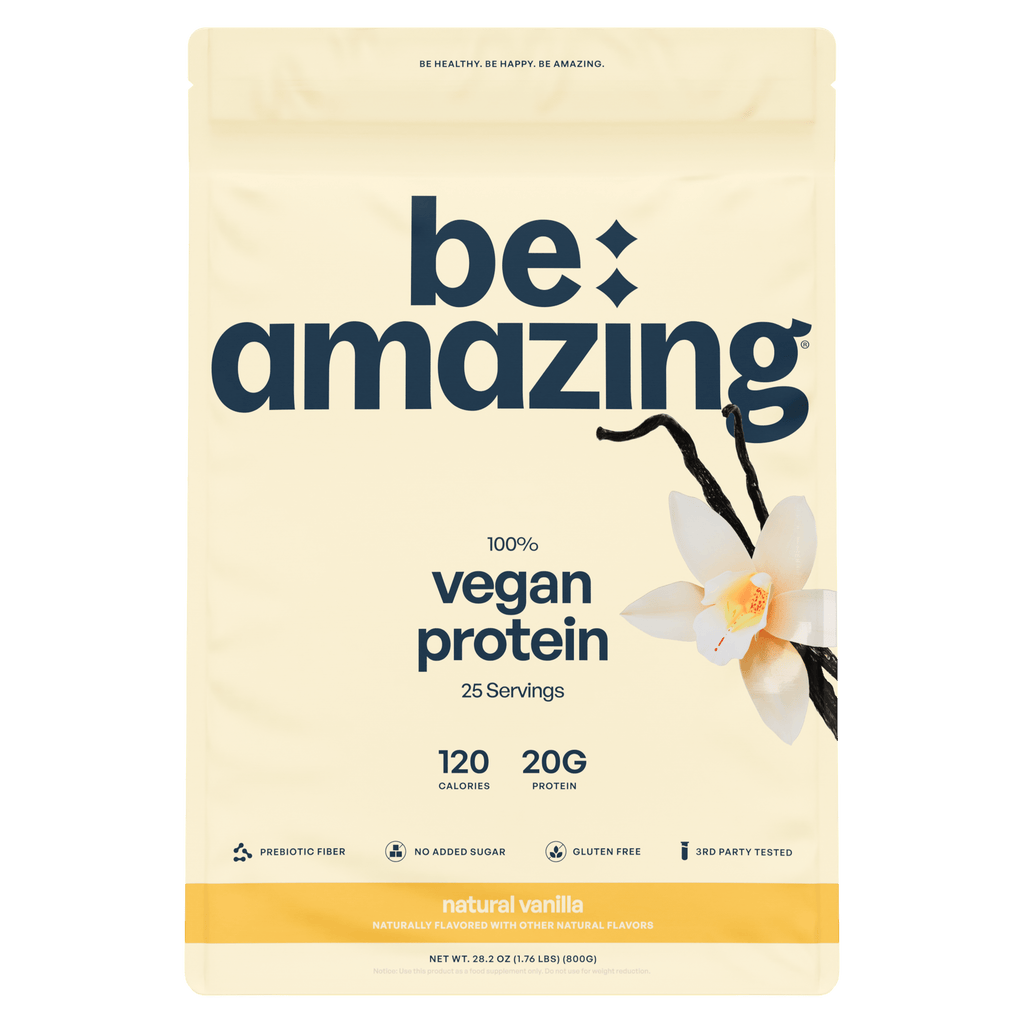 Be Amazing Vegan Protein — Micronutrient-Rich Plant Protein with Digestive Enzymes