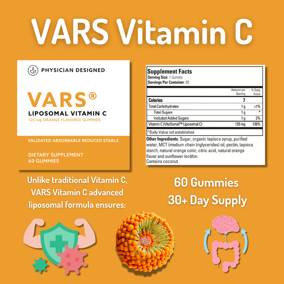 VARS Liposomal Vitamin C Gummies — Enhanced Absorption