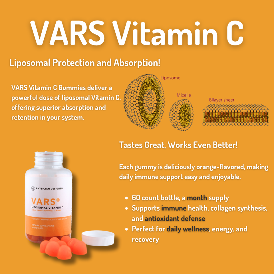 VARS Liposomal Vitamin C Gummies — Enhanced Absorption