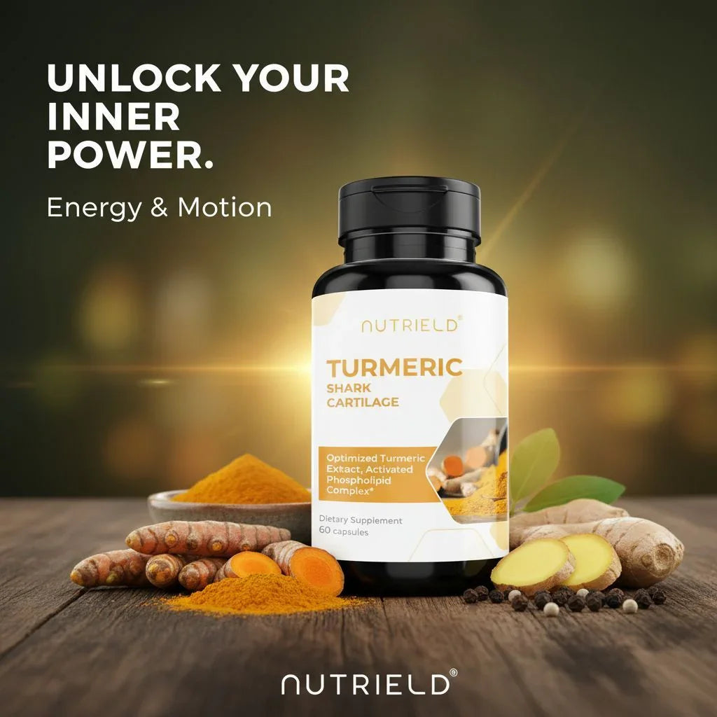 nuTRIELD Turmeric Advanced 3-in-1 — Turmeric Extract + β-NMN + Fermented Ginger