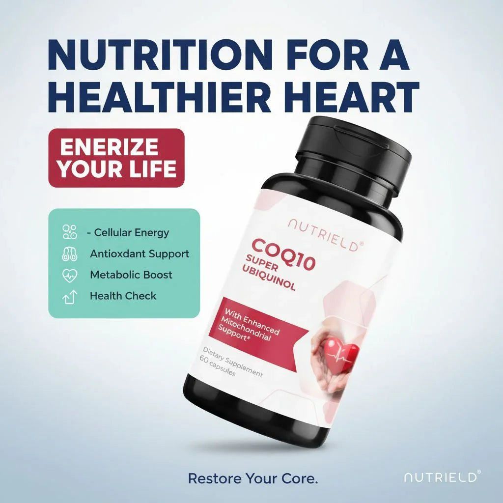 nuTRIELD CoQ10 Botanical Blend — Coenzyme Q10 with Hawthorn & β-NMN