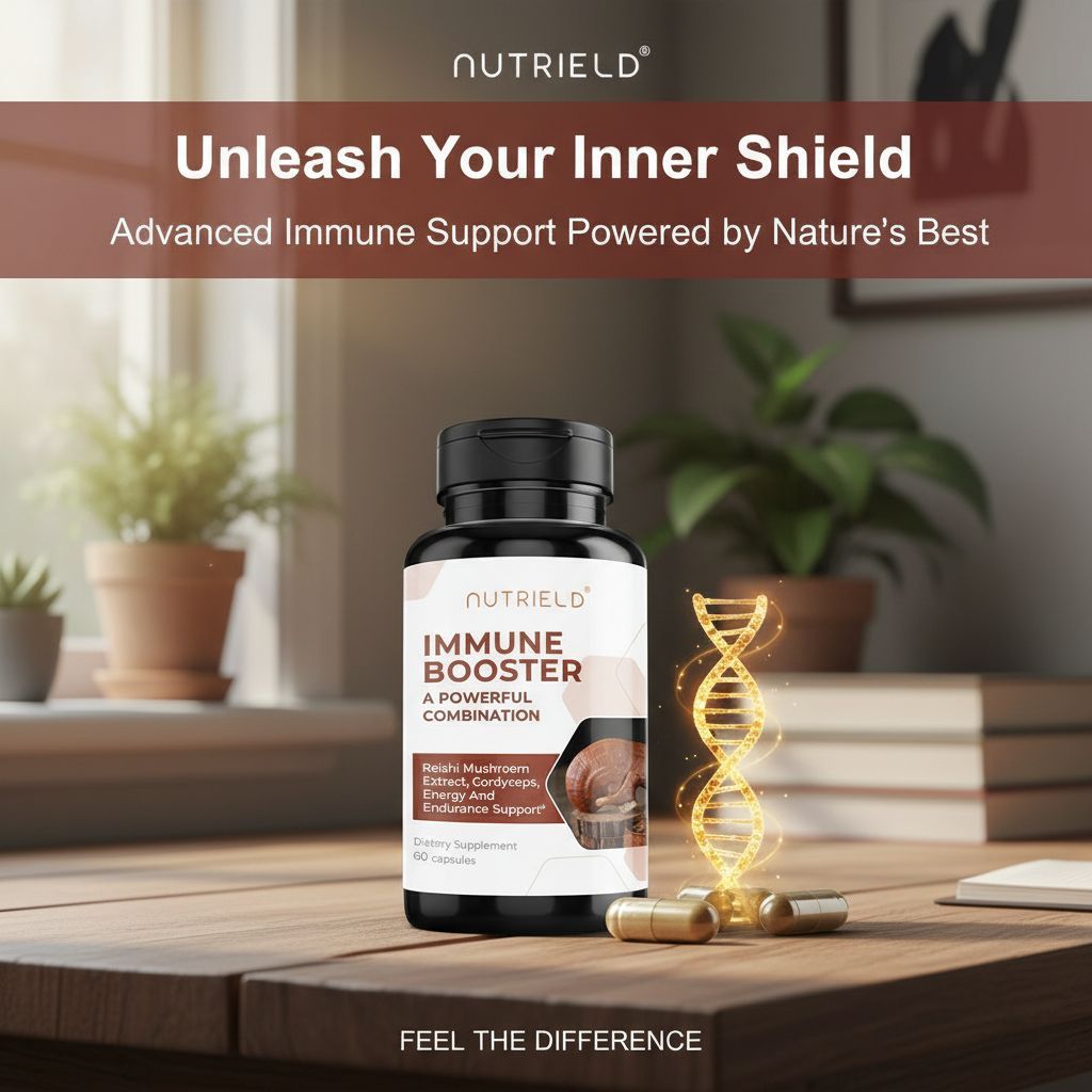 nuTRIELD IMMUNE — Botanical Complex with Medicinal Mushrooms, Adaptogens & β-NMN