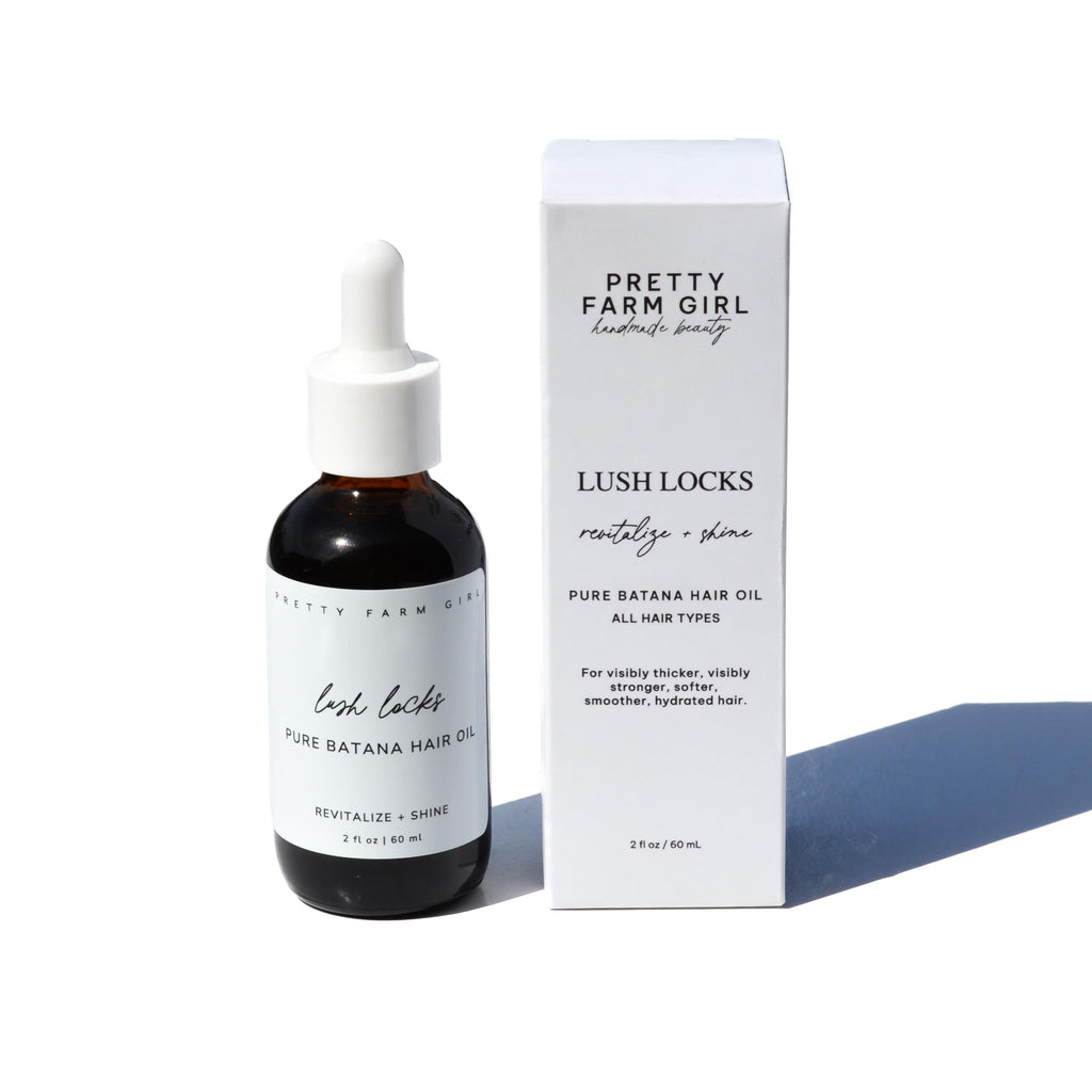 Lush Locks – 100% Pure Batana Hair Oil for All Hair Types